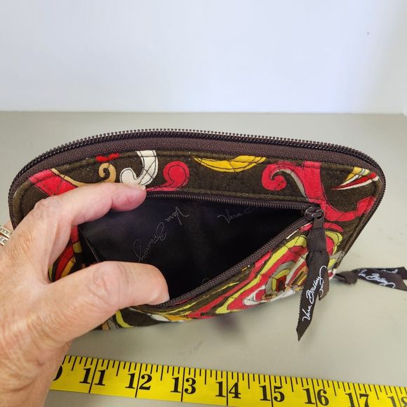 Vera Bradley Shoulder Bag & Zippered Wallet Retired Puccini Print - Picture 13 of 16